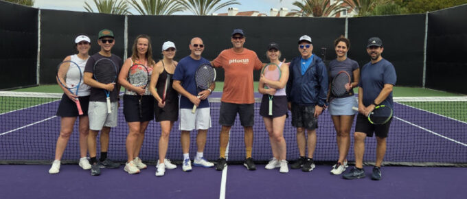 Group tennis clinics in Dana Point, CA - Dana Hills Tennis Center